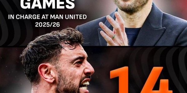 开云-场均超1球，B费本赛季在卡里克治下13场参与14球